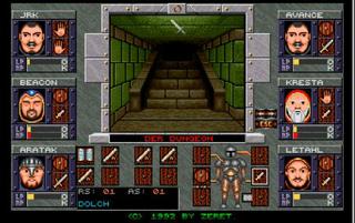 Dungeons of Avalon II: The Island of Darkness (D) (Amiga)