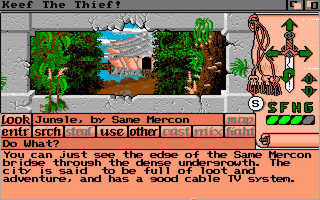 Gra korzysta z systemowego menu.