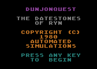 Datestones of Ryn (The) (Atari XE/XL)