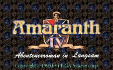 Amaranth IV (JAP) (PC-98)