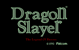 Dragon Slayer: The Legend of Heroes (JAP) (PC-98)