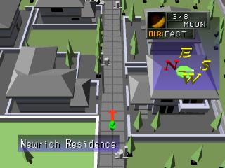 Mapka miasta - taka sama niemal w każdej części serii.
