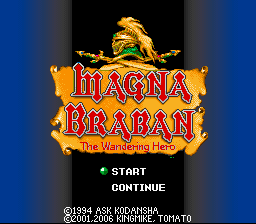 Magna Braban: The Wandering Hero (SNES)
