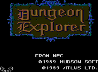 Dungeon Explorer (PC Engine)