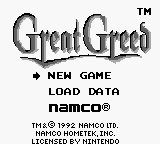 Great Greed (GB / GBC)