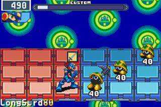 Megaman Battle Network 4 Blue Moon (GBA)