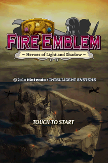 Fire Emblem: Heroes of Light and Shadow (Nintendo DS)