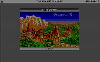 Phantasie III: The Wrath of Nikademus (JAP) (PC-88)