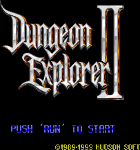 Dungeon Explorer II (PC Engine CD)