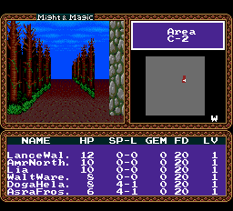 Might and Magic (PC Engine CD)
