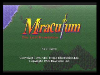 Miraculum: The Last Revelation (JAP) (PC-FX)